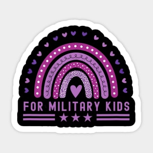 Military Kids Shirt Sticker